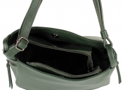 Зеленая кросс-боди сумка Prima Collezione