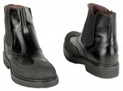 Черные кожаные ботинки Nero Giardini