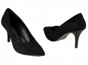 Черные замшевые туфли Massimo Granieri