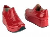 Лакированные красные туфли Kelton
