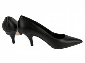 Черные кожаные туфли Massimo Granieri