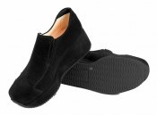 Замшевые черные туфли Kelton