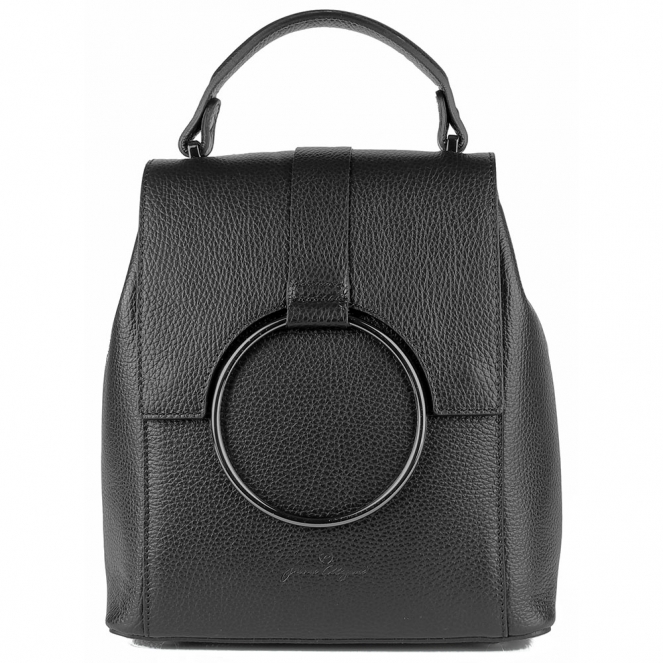Черная сумка-рюкзак Prima Collezione