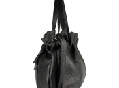 Черная сумка-мешок  Prima Collezione