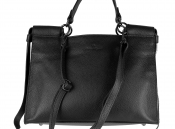 Черная сумка-портфель Prima Collezione