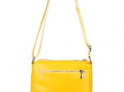 Желтая сумка на молнии Prima Collezione