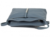 Серо-голубая сумка с карманами Prima Collezione