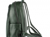 Зеленый кожаный рюкзак Prima Collezione