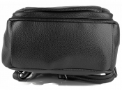 Черный кожаный рюкзак Prima Collezione