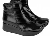 Черные лакированные ботинки Kelton