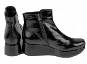 Черные лакированные ботинки Kelton
