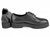 Черные кожаные ботинки Prestige