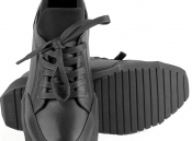 Черные кожаные ботинки Nuria