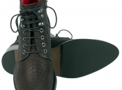 Бордовые ботинки Pertini
