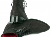 Бордовые ботинки Pertini