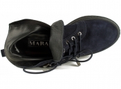Стильные замшевые ботинки Mara
