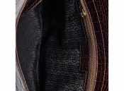 Кожаная коричневая сумка Fabrrizio Poker