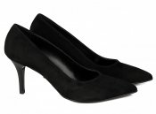 Черные замшевые туфли Massimo Granieri