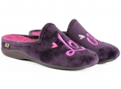 Темно-фиолетовые тапочки Berevere
